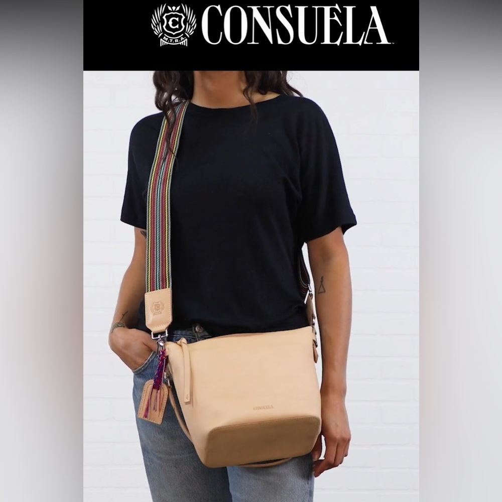 Consuela Diego Wedge Crossbody Bag with (2) straps - Picture 4 of 13